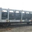 Steel Billet on Flatbed Railcar